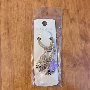 Mint Hello Kitty Keychain